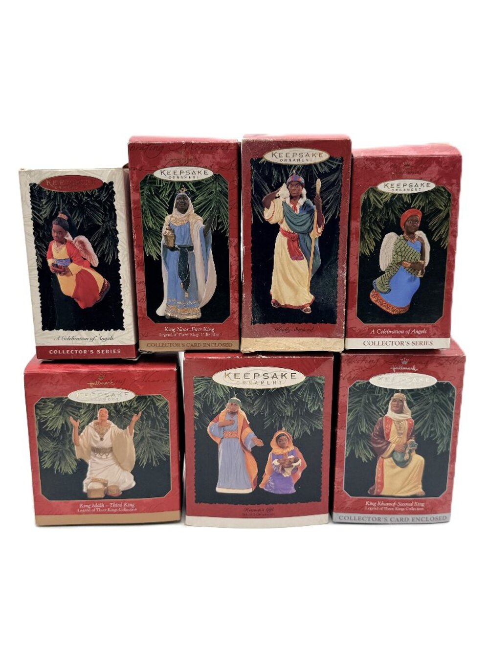 Hallmark 90s Black Kwanzaa Christmas Nativity Holy Family Kings Angels Shepherd